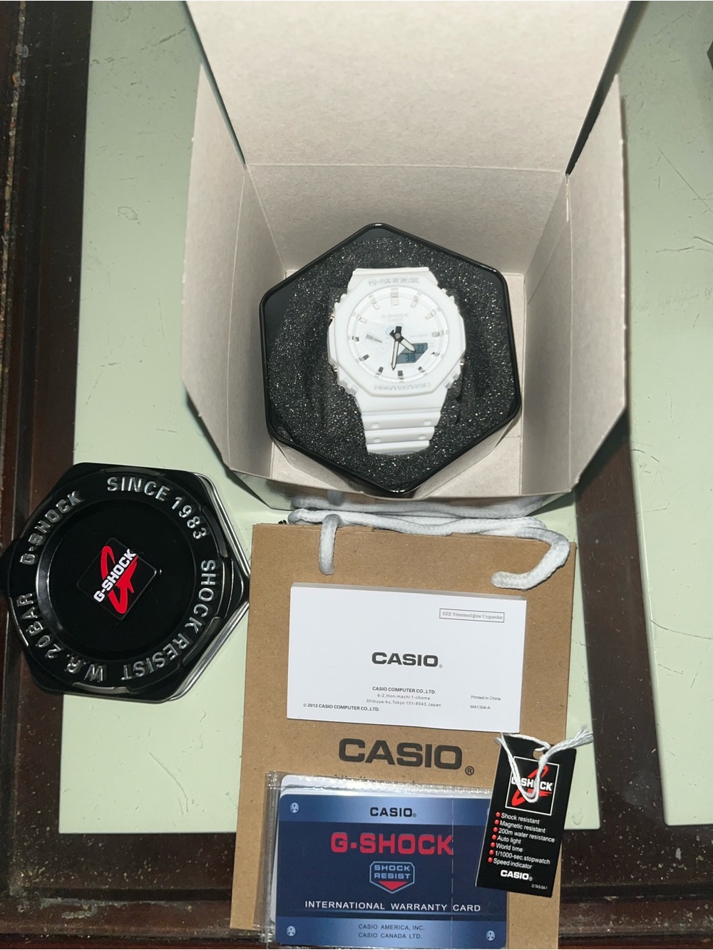 Casio G-Shock White Resin Watch